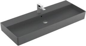 Villeroy & Boch Waschtisch Memento 2.0 in Graphite, rechteckig, mit Überlauf, B: 120 cm, T: 47 cm - Bild 1