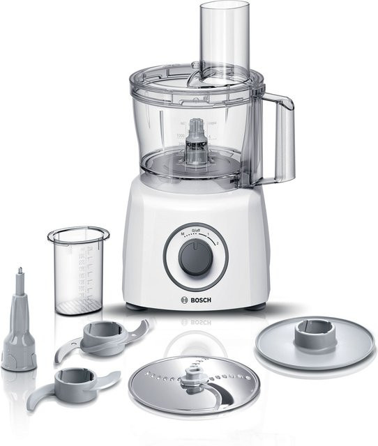 Bosch MultiTalent 3 MCM3100W Küchenmaschine in Weiß und Grau - Bild 1