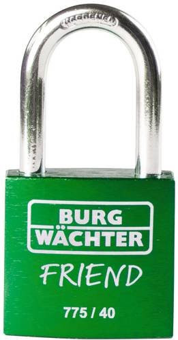 Burg-Wächter Vorhängeschloss 39451 in Grün, verschieden schließend, 40,00 mm - Bild 1