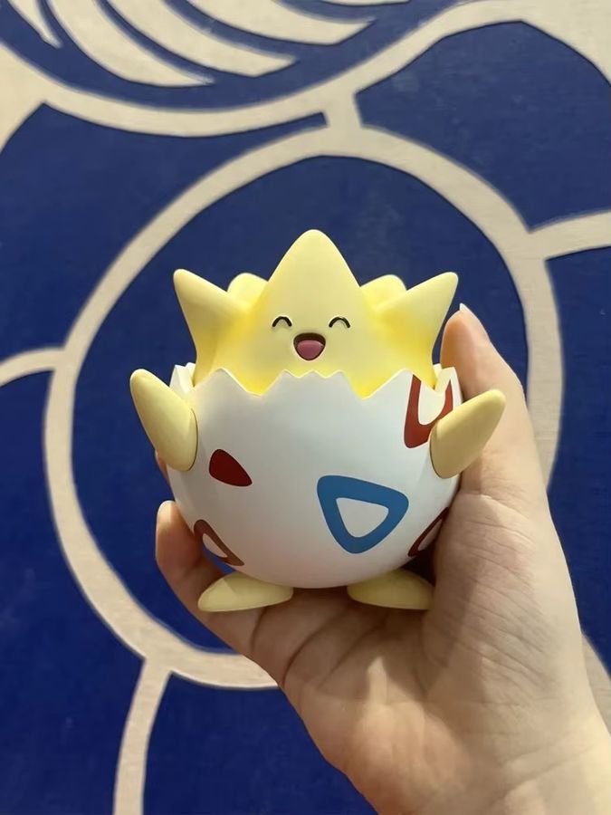 TAKARA TOMY Pokemon Togepi Anime Figur als Desktop Ornament und Sammlerstück - Bild 3
