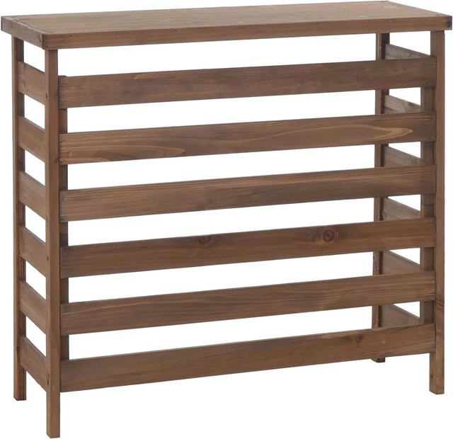 MCW Verkleidung für Klimaanlage und Wärmetauscher Q15 aus Holz in Dunkelbraun, B/T/H: 78 x 84 x 32 cm - Bild 2