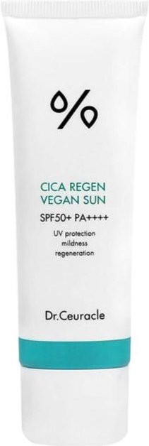 Dr.Ceuracle Cica Regen Vegan Sun Creme, SPF 50+, 50 ml, Centella Asiatica - Bild 1