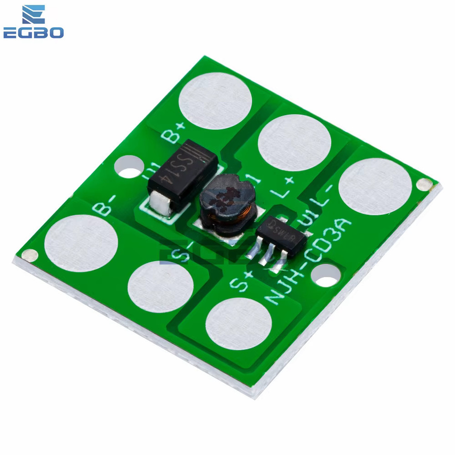 EGBO Solar Licht Controller Board für 1,2 V Ni-MH Batterien, grüne Schaltung für Solar Gartenleuchten und Landschaftsbepflanzung - Bild 2