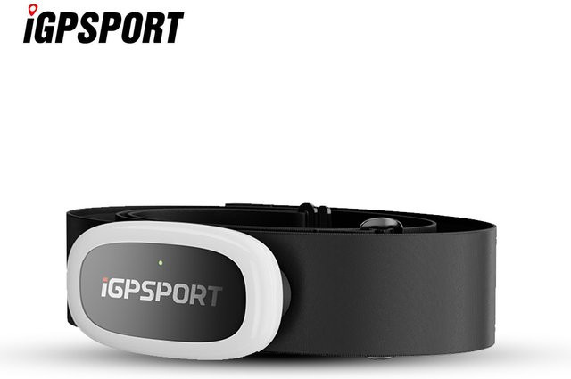 IGPSPORT HR50 Herzfrequenzmesser Brustgurt in Schwarz für Radfahren, Laufen und Fitness Training kompatibel mit Garmin, Bryton und XOSS - Bild 1