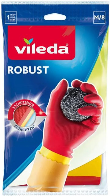 Vileda Haushaltshandschuhe Protection Robust in Größe M - Bild 1