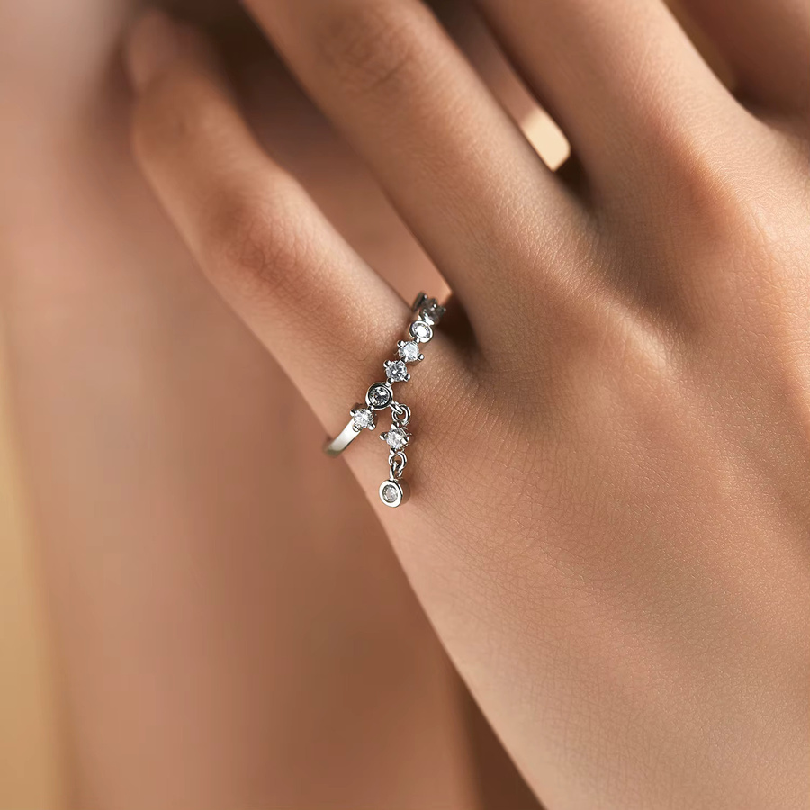 MODIAN Ring, 925 Silber, Zirkonia, Damen - Bild 2