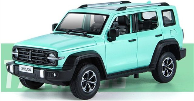 Linyi toy car Tank 300 SUV, Modellauto, 1:24, Metall, Licht und Sound, ab 18 Jahren - Bild 1
