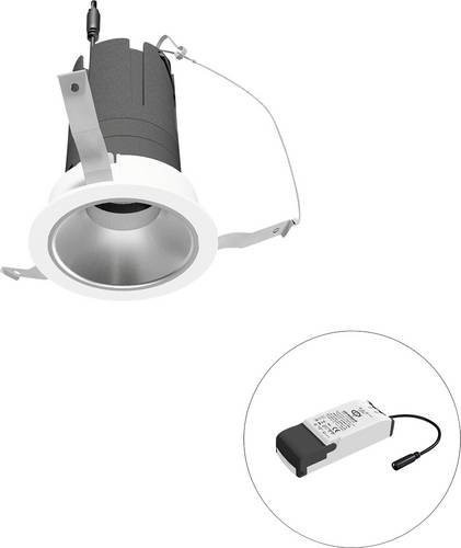 EVN LED-Deckenstrahler F01R14SM1330L55P in Weiß, rund und verstellbar - Bild 1