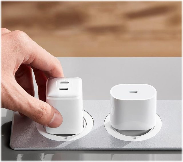 Anker 521 Nano Pro Netzwerk-Ladegerät 40W mit 2 x USB-C in Weiß - Bild 2
