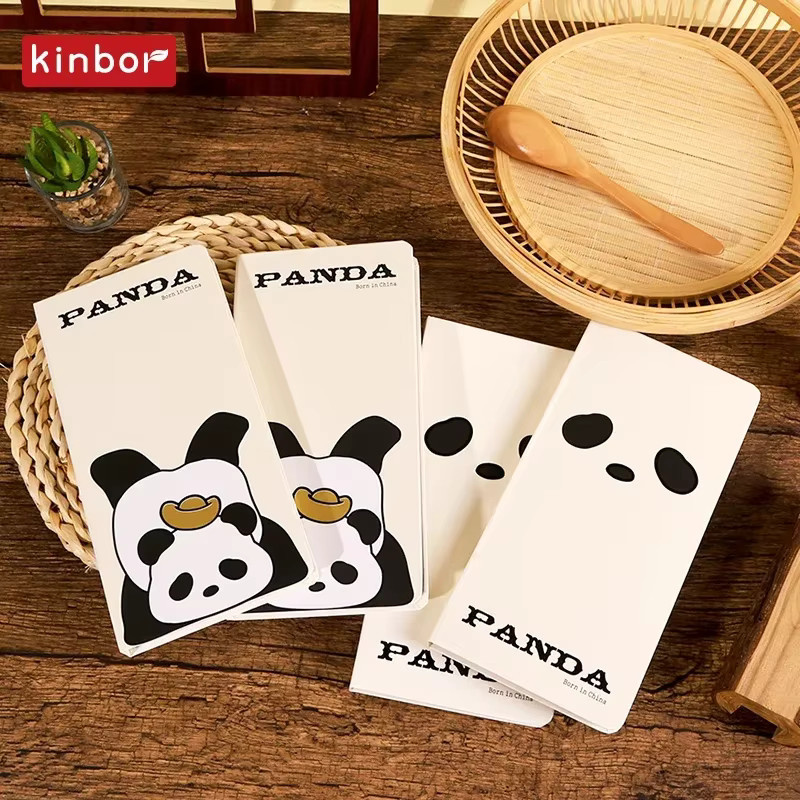 Kinber Wochenplaner mit Panda und Kaffee-Katze Motiv in Weiß - Bild 6