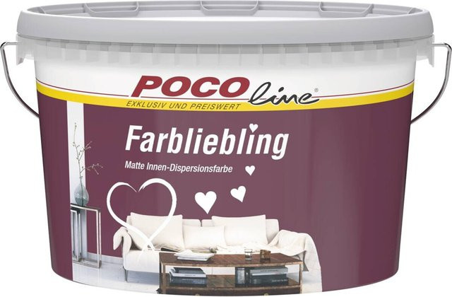 POCOline Raumfarbe Grenada Matt, Wasserbasierte Dispersionsfarbe, 2,5 l - Bild 1