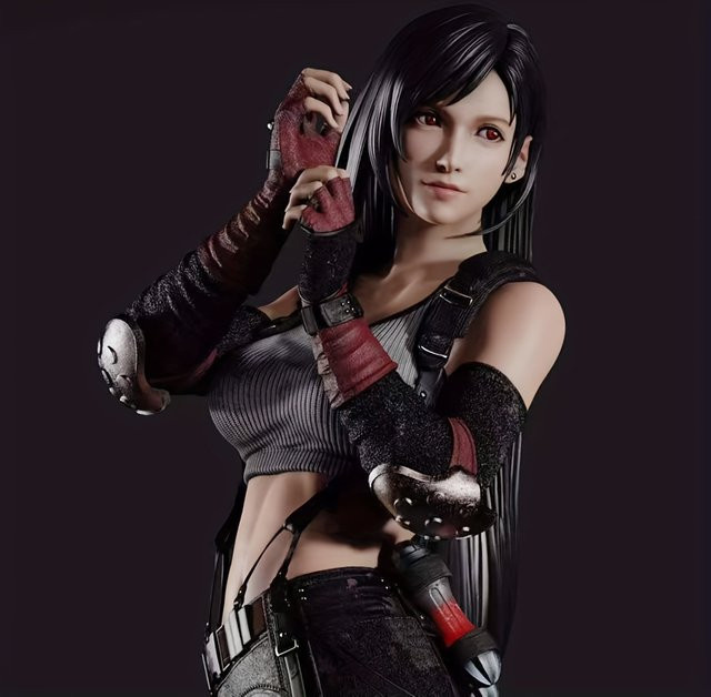 Bandai Final Fantasy VII Tifa, Anime-Statue Figur, Einzelfigur - Bild 1