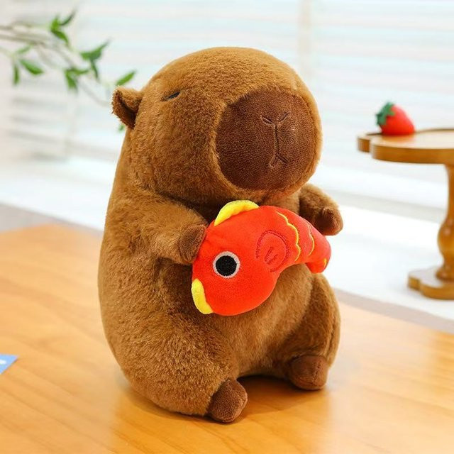 Yiran toy Capybara Plüsch, Kuscheltier, 25cm - Bild 1