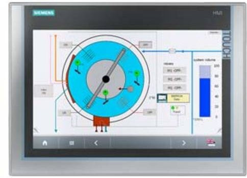 Siemens SPS-Display 6AG1124-0MC01-4AX0 in Grau - Bild 1
