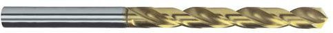 Exact 32634 HSS Metall-Spiralbohrer mit TiN-Beschichtung in Gold, 5er-Set, Durchmesser: 11,8 mm, Gesamtlänge: 14,2 cm - Bild 1