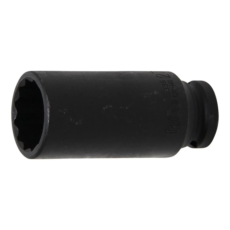 BGS Kraft-Steckschlüssel-Einsatz Zwölfkant 5336 mit 12,5 mm (1/2") Antrieb und 27 mm Schlüsselweite - Bild 2