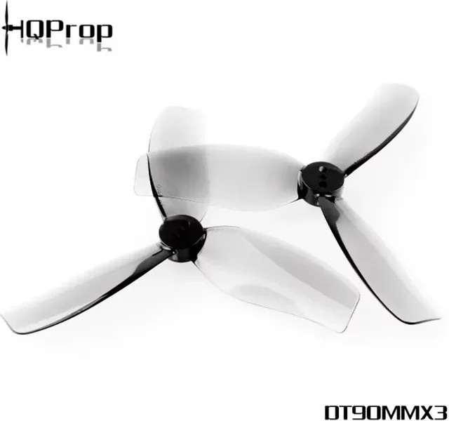 HQ Propeller 3,5 Zoll für Cinelog35 und DIY RC FPV Quadcopter, Farbe: transparent - Bild 1
