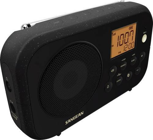 Sangean PR-D12 BT Tischradio mit Bluetooth und UKW in Schwarz - Bild 1