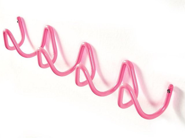 Jianyou Wandhaken aus Metall in Pink mit 4 Haken für den Eingangsbereich und die Türrückseite - Bild 1