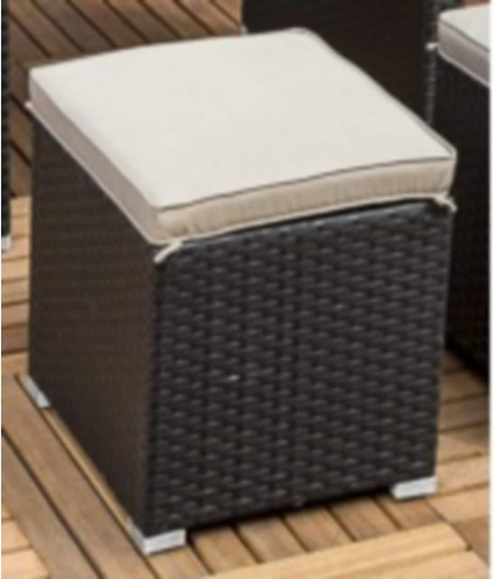 Merxx Dining Hocker Salerno mit Sitzkissen für den Garten - Bild 1