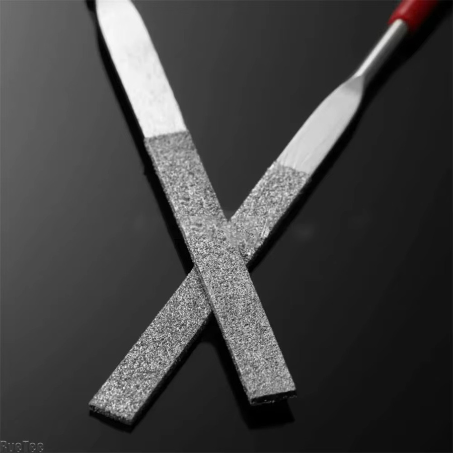 RveTee Diamant-Feilen-Set mit 2 Stück für DIY-Holz, Metall und Stein zum Polieren und Schleifen - Bild 2