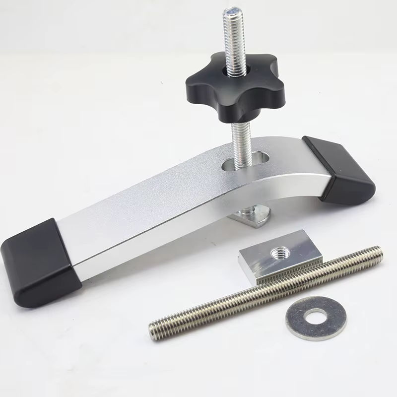 ETOPOO Holzbearbeitungsplatten-Pressblock mit T-Schraube und T-Gleitergriff - Bild 3