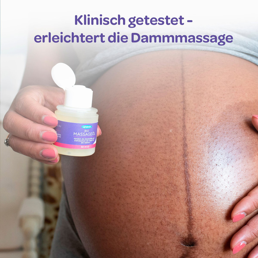 Lansinoh BIO Damm-Massageöl, 50 ml, mit Vitamin E - Bild 2