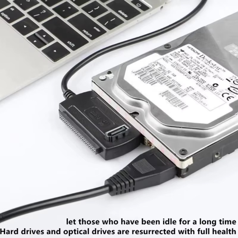 Ninth World SSD Easy Drive Line SATA zu USB 3.0 Konverter mit USB-C Anschluss, Schwarz - Bild 6