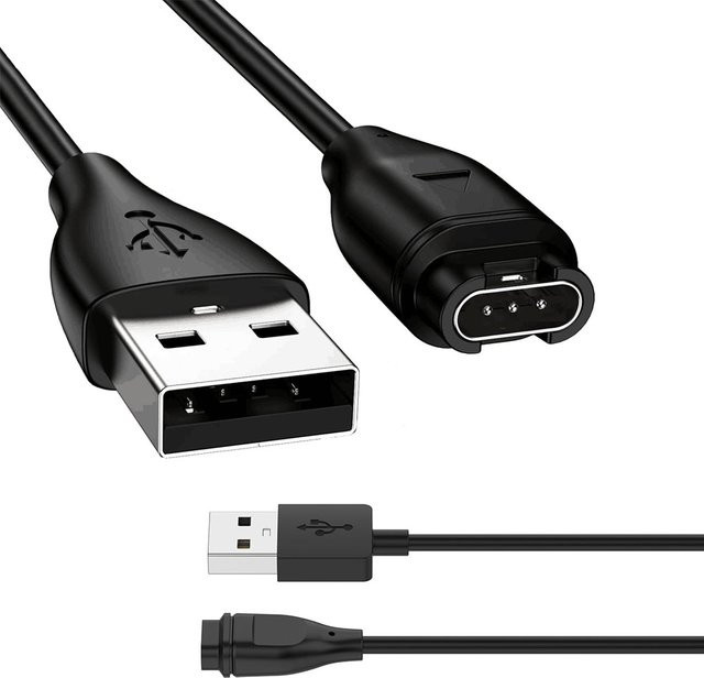 Coros USB-Ladekabel für Pace 2/3, Apex Pro, Apex 42mm/46mm und Vertix/Vertix 2 in Schwarz - Bild 1