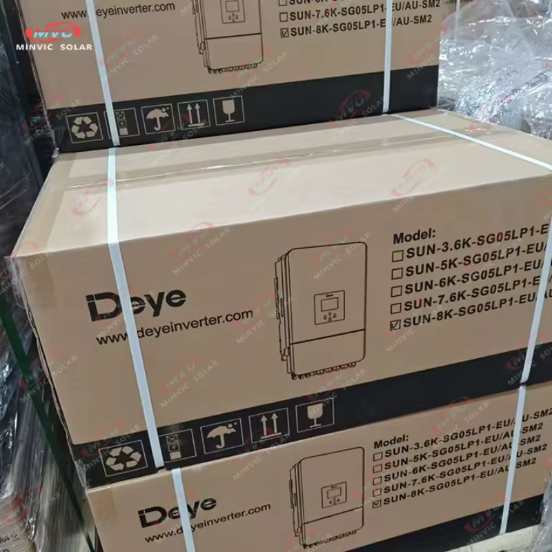 Deye Hybrid-Wechselrichter 8 kW einphasig SUN-3.6/5/6/7/7.6/8K-SG05LP1-EU 8 kVA - Bild 3