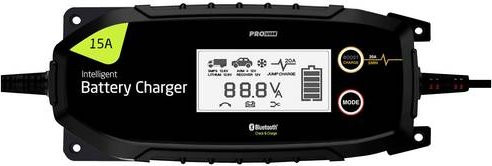 ProUser IBC15000B 18180 Kfz-Ladegerät mit Bluetooth, 12 V / 24 V, 15A, Schwarz - Bild 1