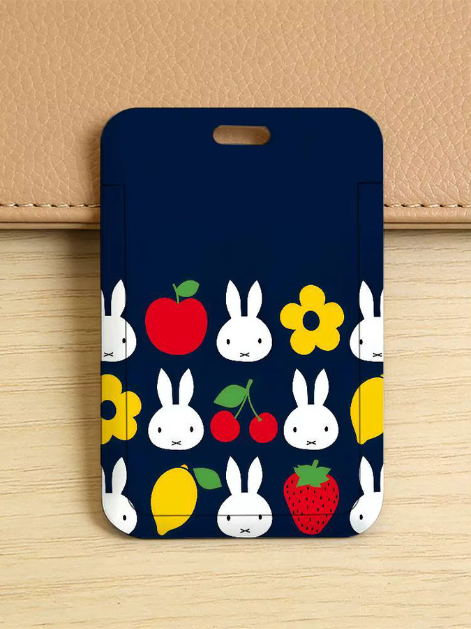 Miffy Transparente Ausweistasche mit Lanyard aus Kunststoff in Multicolour - Bild 6
