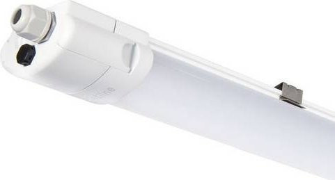 Lichtline LED-Feuchtraumleuchte Wandlampe in Weiß mit IP65 Schutzart für Badezimmer und Garten - Bild 1