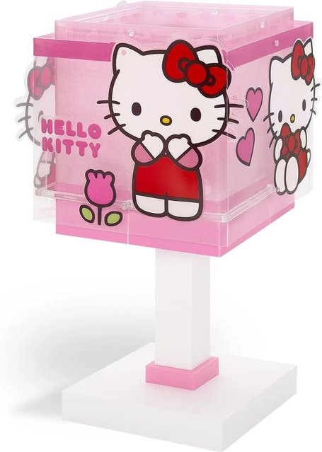 Dalber Hello Kitty LED Nachttischlampe als Nachtlicht für Kinder in Pink - Bild 1
