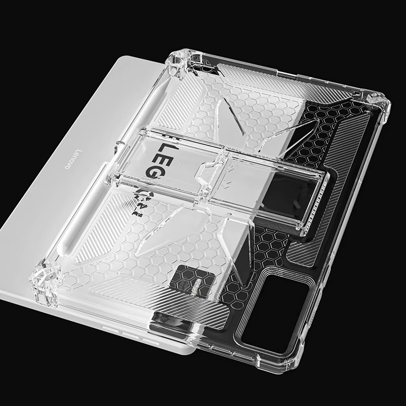 Schutzhülle für Lenovo Legion Y700 2025 (4. Generation) 8,8 Zoll TB322FC mit Stifthalter und Airbag-Schutz, Transparent - Bild 4