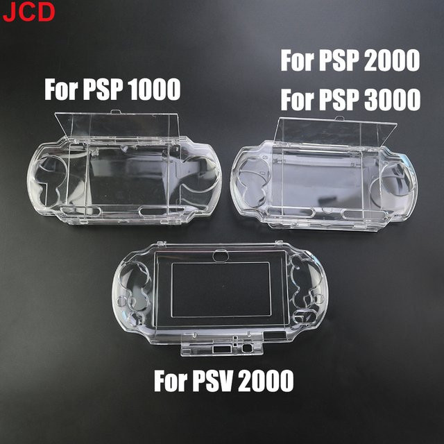 JCD Transparente Schutzhülle für PlayStation PS Vita PSP 1000 2000 3000 Full Body Protector - Bild 1