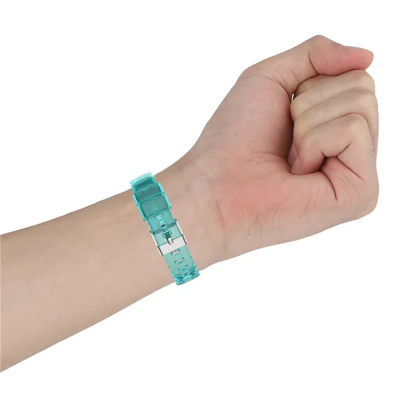 Smart Band Armband für Kinder, Kunststoff, Transparent - Bild 4