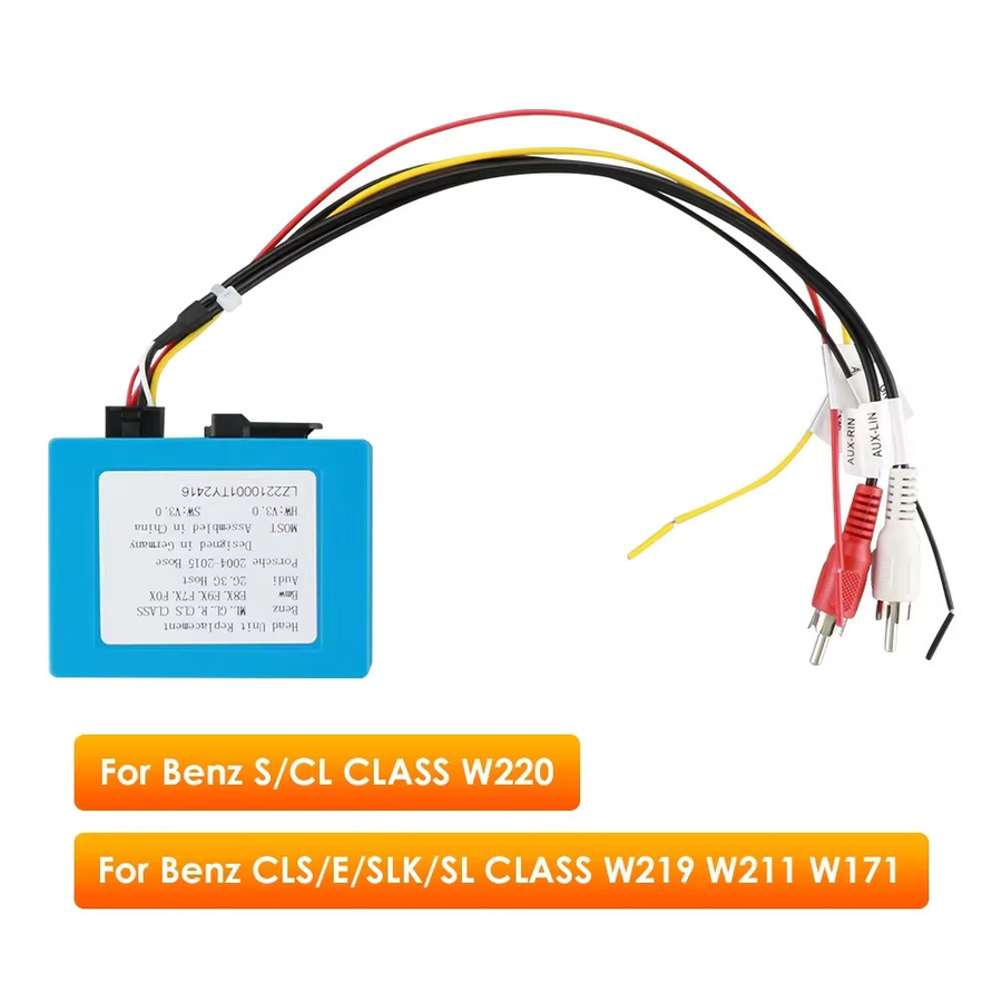 Hizpo Optischer Faser-Decoder für Mercedes Benz E-Klasse W219 Autoradio und Multimedia-Player - Bild 2