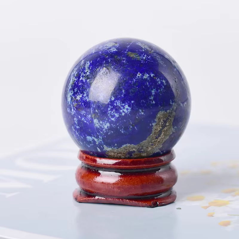 RYCRYSTAL Lapislazuli Kugel in Blau, Durchmesser: 3 cm - Bild 7