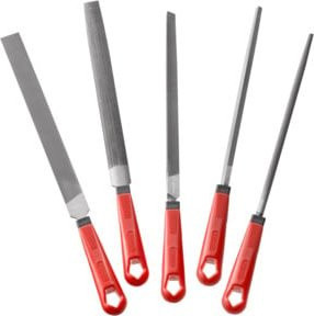 Facom Feilen-Set mit Hieb 2, 5-teilig, 250 mm - Bild 1