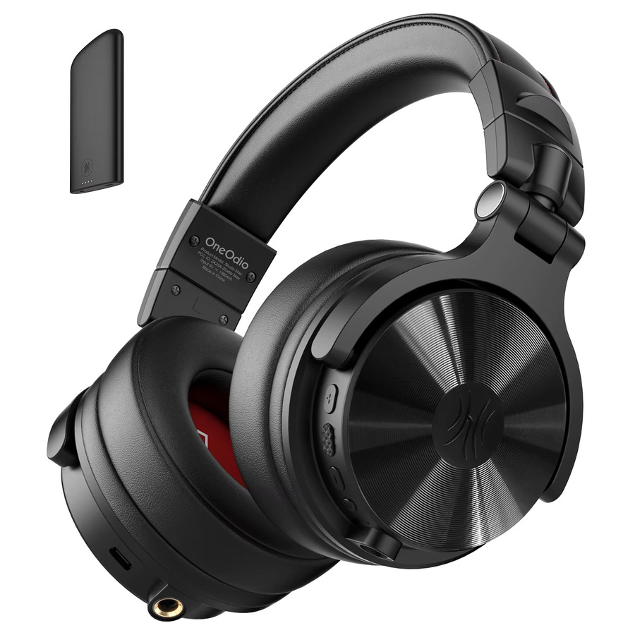 Oneodio Studio Max 1/2 Bluetooth 6.0 Kopfhörer, kabelloses DJ-Headset mit 9ms Ultra-Niedrige Latenz, Hi-Res LDAC Studio-Monitor-Kopfhörer in Schwarz - Bild 4