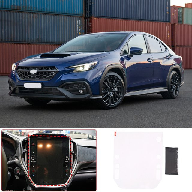 Suetlcoity HD Schutzfolie aus gehärtetem Glas für Subaru WRX Levorg VB VN 2022-2026, transparent - Bild 1