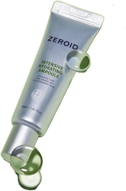 ZEROID Intensive Feuchtigkeitsampulle Serum, 30 ml, Panthenol, Hyaluronsäure - Bild 1