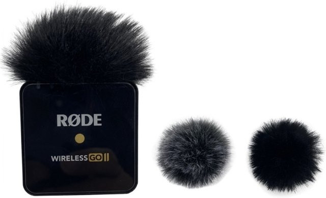 RODE Wireless GO II Mikrofonabdeckung winddicht in Schwarz - Bild 1