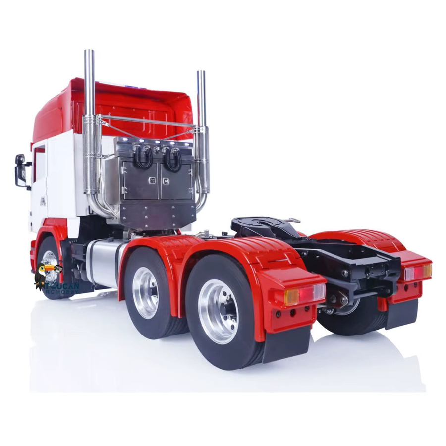 LESU RC Auto 6X6 RTR, ferngesteuerter Traktor-LKW, Metall, mit Sound- und Lichtsystem, 1:14 - Bild 3