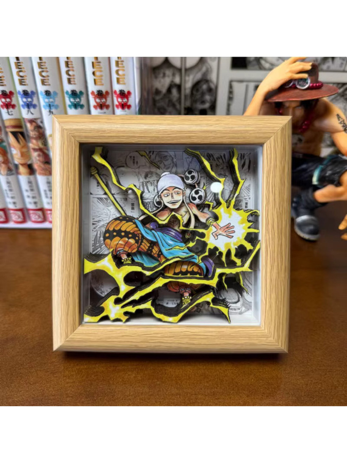 Bandai Anime Nika 3D Hancock Enel Zoro Figur, Desktop Ornamente - Bild 2