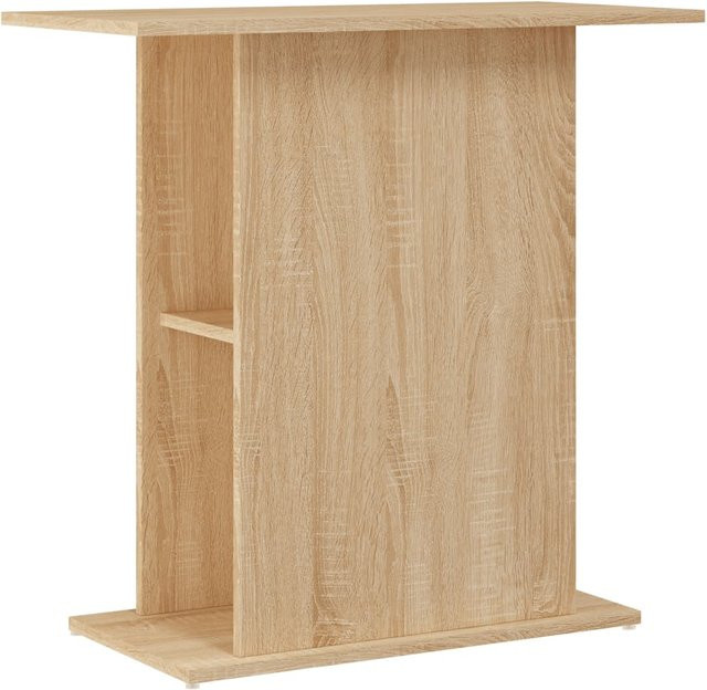 Aquariumunterschrank Yiwydaa in Sonoma Eiche Optik, modern, B/T/H: 75 x 36 x 72,5 cm - Bild 1