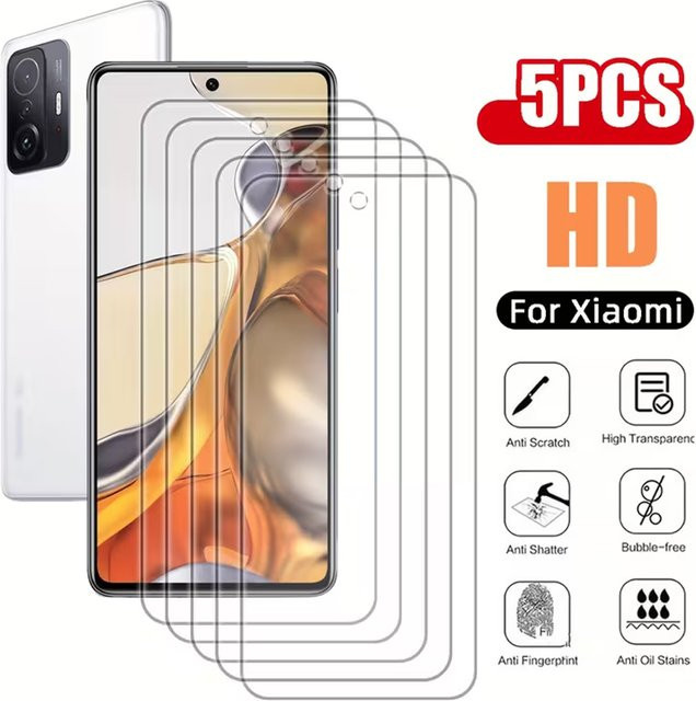 HD Panzerglasfolie für Poco X8 Pro Max X8 Pro F8 Ultra F8 Pro F7 Ultra F7 Pro F7 in Transparent - Bild 1