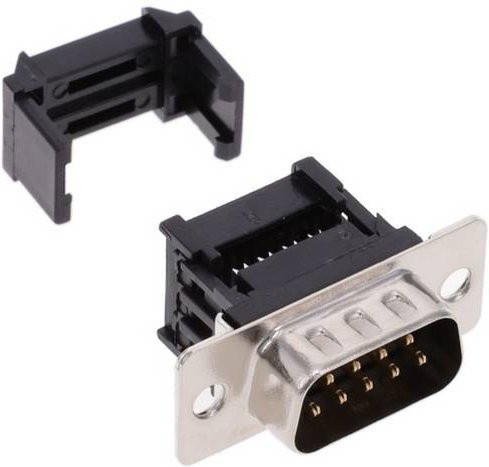 Amphenol D-SUB Steckverbinder G17K09101001EU in Schwarz im Tray - Bild 1