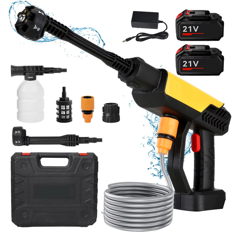 Kabelloser Hochdruck-Sprühreiniger mit 500W und 70Bar für Makita 21V Akku - Bild 6